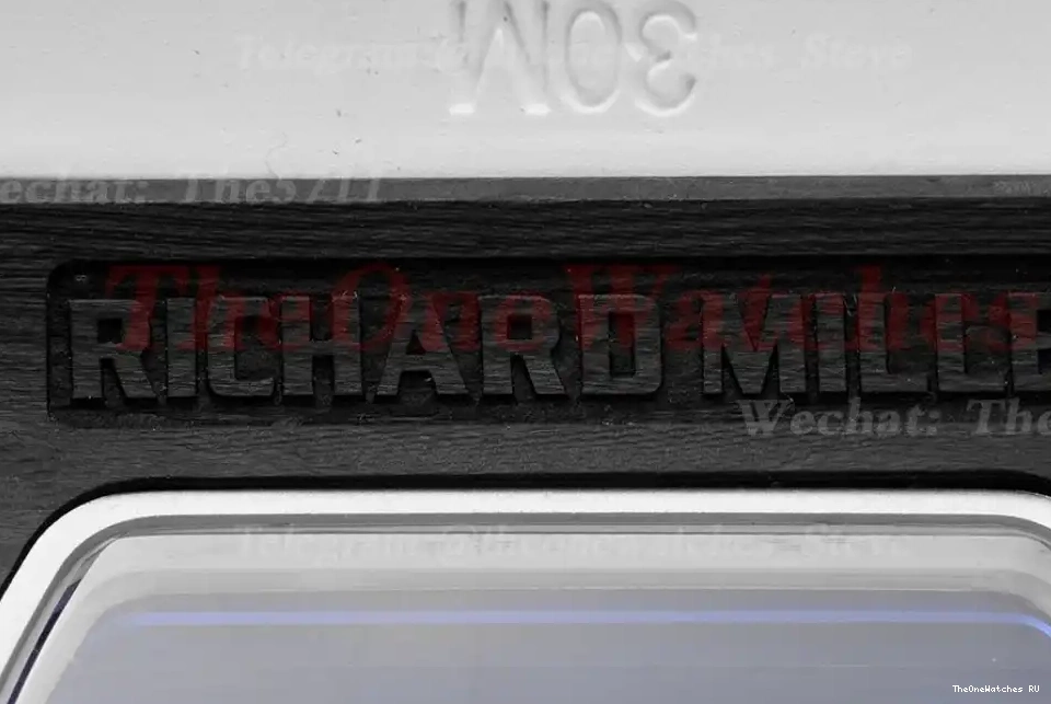 White RMUL2 On RM055 Rubber BBRF Dial NTPT Real Strap Skeleton White V2 0407